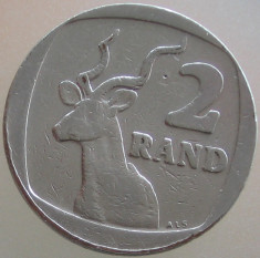 AFRICA DE SUD KM#139 - 2 Rand 1989 foto