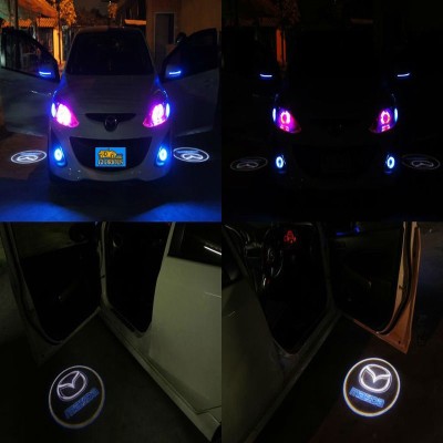 NOU ! Holograme WIRELESS Mazda fara gaura in portiera ! 3 6 CX-5 etc. foto