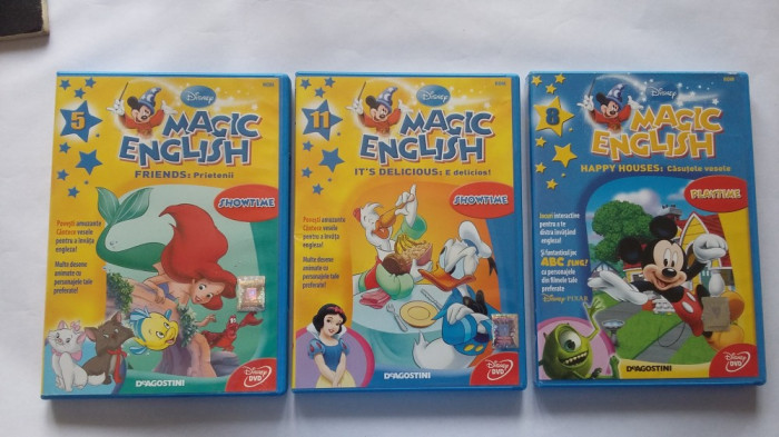 MAGIC ENGLISH , LOT VOLUME 5,8,11