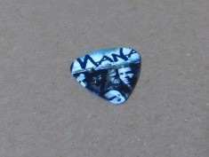 Pana - pene, plectru coarda accesorii chitara, model imprimat trupa rock Mana foto