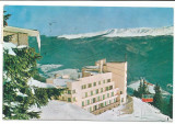 @carte postala(ilustrata)-SINAIA-Cabana cota 1400-Hotel Alpin, Circulata, Fotografie