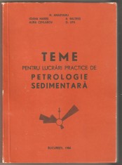 Teme pentru lucrari practice de petrologie sedimentara