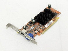 Placa video Pci Express Ati x300 128mb Directx 9 conector vga foto