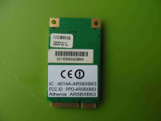 Placa de retea WiFi Wireless laptop Acer Aspire 5520 foto