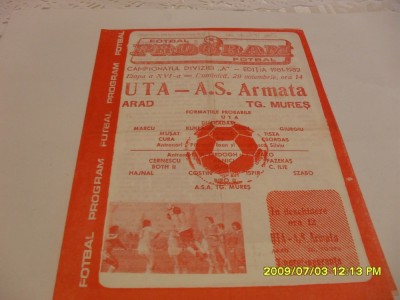 program UTA - ASA Tg. Mures foto