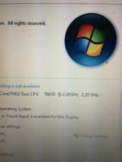 Procesor laptop intel core 2 duo T6670 2.20Ghz 2Mb cache / 800 socket P foto