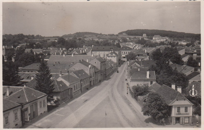 REGHIN ,VEDERE GENERALA , CIRCULATA AUG.&#039;&#039;937 , FOTOFILM CLUJ