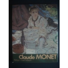 CLAUDE MONET * PAINTINGS IN SOVIET MUSEUMS * ALBUM {dimensiune 35 x 27 cm}