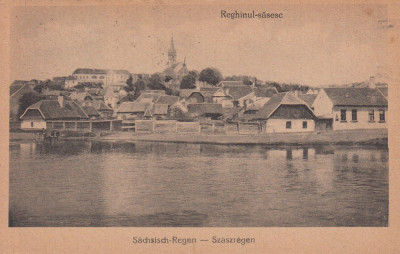 REGHIN REGHINUL SASESC CIRCULATA 1922 foto