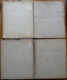 Cumpara ieftin 4 caiete din 1920 - 1921 , olografe , din care 3 ale Prof. Univ. Al. Codarcea