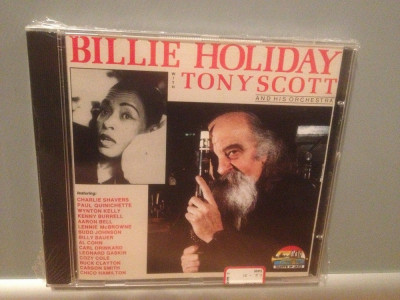 BILLIE HOLIDAY with TONY SCOTT(1990/SAAR /EEC) - CD NOU/SIGILAT/ORIGINAL/JAZZ foto