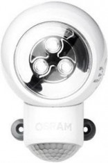 Lampa LED OSRAM SPYLUX 3LED 5mm, senzor de miscare 4m, 70?/25?, 3x AAA foto