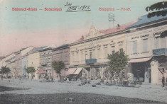 REGHIN REGHINUL SASESC PIATA PRINCIPALA MAGAZINE CIRCULATA 1912 foto