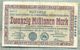 A 292 BANCNOTA-GERMANIA-20 MILLION MARK-anul 1923-SERIA FARA-starea care se vede, Europa