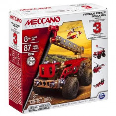 Jucarie Meccano Rescue Force Model Set 3 Piece foto