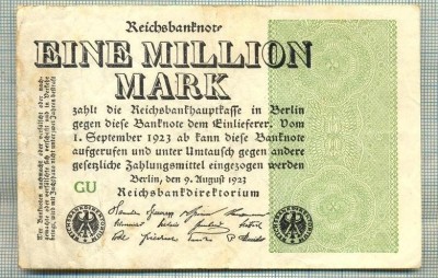 A 309 BANCNOTA-GERMANIA- 1 MILLION MARK-anul1923-SERIA FARA-starea care se vede foto