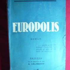 Jean Bart - Europolis - Ed.IIa interbelica , prefata G.Calinescu