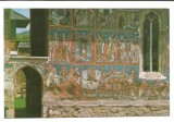 @carte postala(ilustrata)-SUCEAVA-Detaliu din biserica manastirii Moldovita