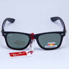 Ochelari De Soare Polarizati Ray Ban Wayfarer 2 +Cadou Saculet Si Laveta,Toc foto