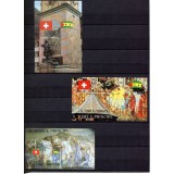 SAO TOME 1990 ARTA PICTURA 700 DE ANI DE LA FONDAREA ELVETIEI