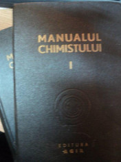 MANUALUL CHIMISTULUI 2 VOL. de CAROL LAKNER , 1948 foto