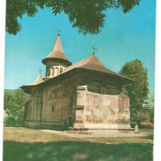 @carte postala(ilustrata)-SUCEAVA-Biserica Voronet