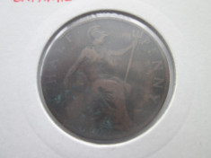 Marea Britanie 1/2 penny 1907 foto
