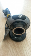 Webcam cu microfon Microsoft VX-3000 (rezolutie video 640x480, 30 fps) foto