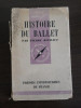 HISTOIRE DU BALLET - Pierre Michaut - Paris, 1945, 128 p.; lb.franceza