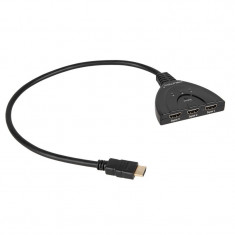 SPLITTER ADAPTOR HDMI 1.4b CABLU 1 INTRARE 3 IESIRI CableTech ZLA0310 foto