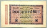 A 320 BANCNOTA-GERMANIA -20 000 MARK-anul 1923-SERIA 695634-starea care se vede