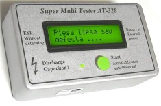 Multi Tester-aparat masura rezistente,condensatori,tranzistori,etc-ESR foto