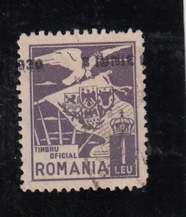 ROMANIA 1930 ,TIMBRU DE 1 LEU , VULTUR CU STEAG , SUPRATIPAR DEPLASAT,LOT 0 RO foto mare ROMANIA 1930 ,TIMBRU DE 1 LEU , VULTUR CU STEAG , SUPRATIPAR DEPLASAT,LOT 0 RO foto mare