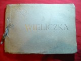 Carnet cu 14 Ilustrate Mina de Sare Wieliczka Polonia , interbelica