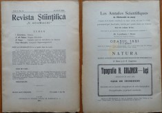 Revista Stiintifica V. Adamachi , Iasi , August , 1914 , Sahara foto