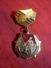 Medalie 25 Ani -Victoria in al 2-lea Razboi Mondial a URSS 1970,alama si email foto