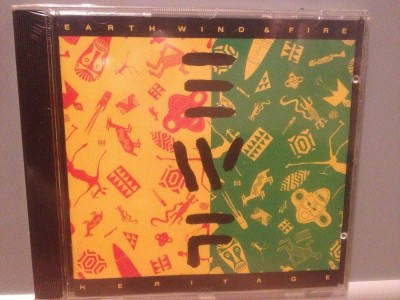 EARTH,WIND &amp;amp; FIRE - HERITAGE(1990/ CBS/ GERMANY) - CD NOU/SIGILAT/ORIGINAL/POP foto