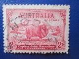 TIMBRE AUSTRALIA VECHI, Stampilat