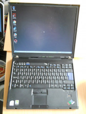 Laptop IBM Lenovo T60 Thinkpad 14&amp;quot; Intel Core Duo T2300 1.66 GHz,80 GB HDD, 2 GB foto