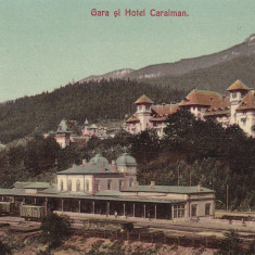 SINAIA GARA SI HOTEL CARAIMAN TREN