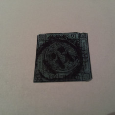 germania/baden 1858 cifra in rotund/ 3 Kr./ 40 euro