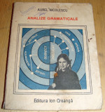 Analize gramaticale - Aurel Nicolescu, 1990