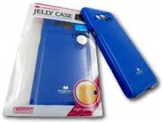 Husa Jelly Case Mercury Samsung Galaxy S6 BLUE foto