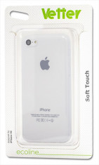 Husa iPhone 5c Vetter Soft Touch Clear foto