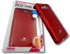 Husa Jelly Case Mercury Samsung Galaxy S6 Edge RED foto