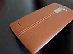 LG G4, 32GB, 4G, Leather Brown, H815 ca si NOU. Factura Garantie 24luni foto