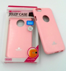 Husa Jelly Case Mercury Samsung Galaxy S6 Edge PALE PINK foto