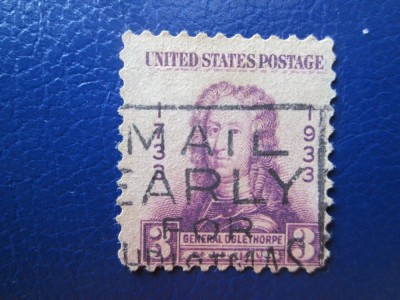 TIMBRE AMERICA STAMPILAT foto