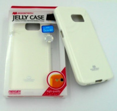 Husa Jelly Case Mercury Samsung Galaxy S6 Edge WHITE foto