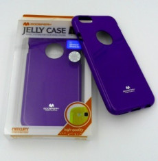 Husa Jelly Case Mercury Samsung Galaxy S6 Edge PURPLE foto